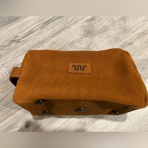 King Ranch Dopp Kit brown suede